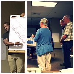 TELE participants report out on their group work in Tacoma